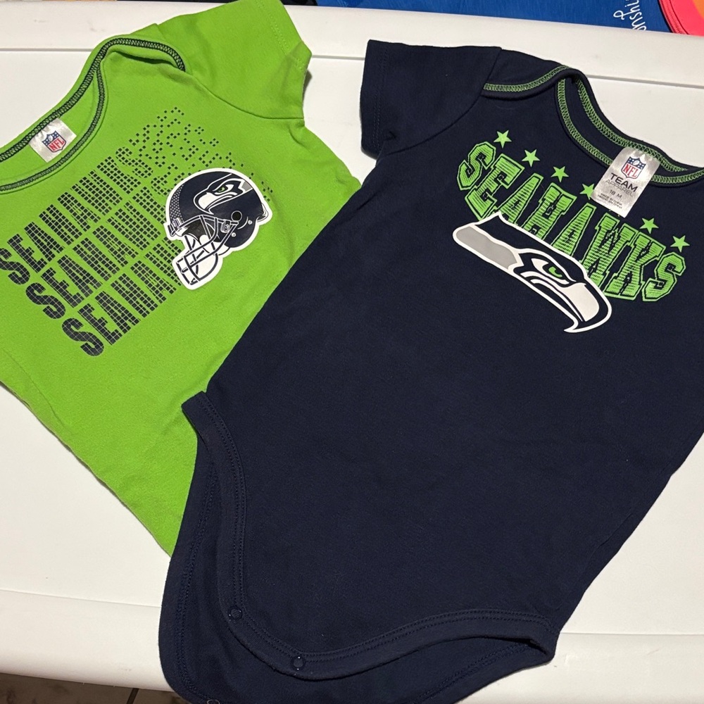 NFL Team Apparel Green Baby Bodysuit
